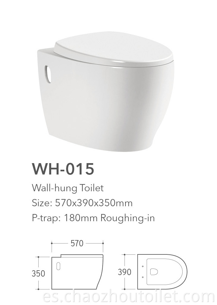 Wh 015 Wall Hung Toilet